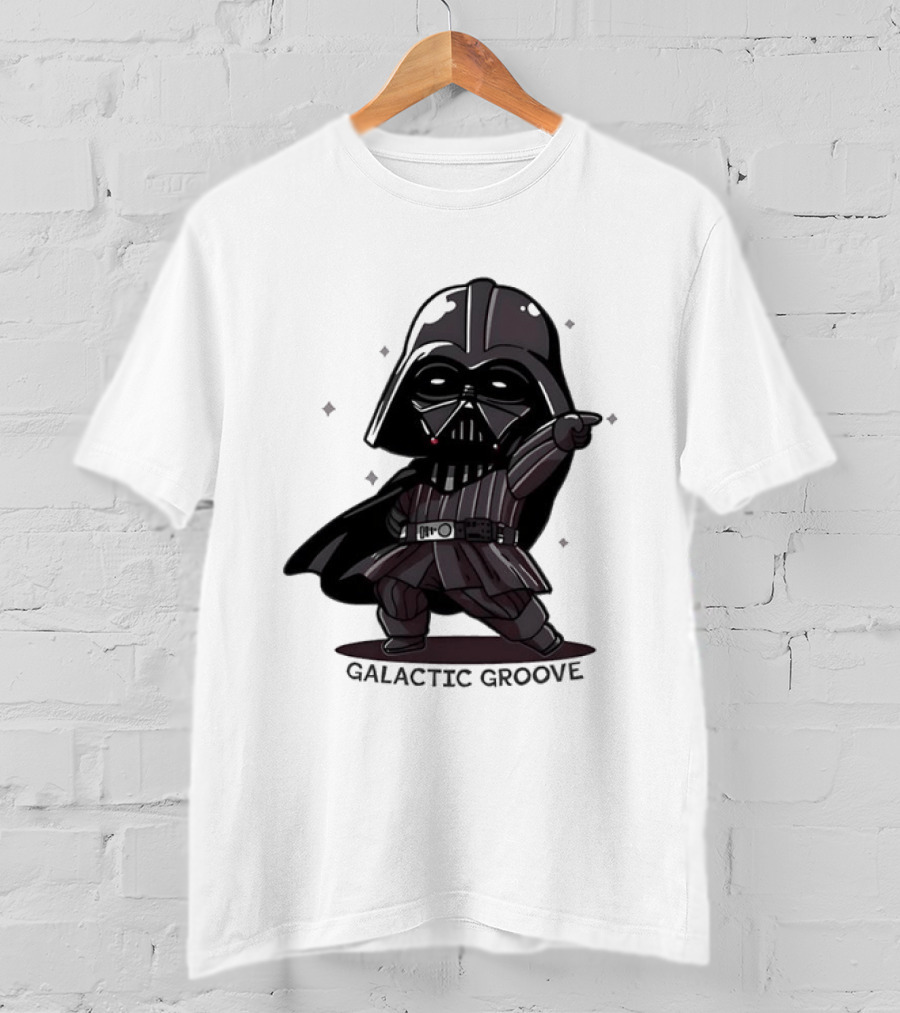 Star Wars Darth Vader Galactic Groove Chibi T-Shirt