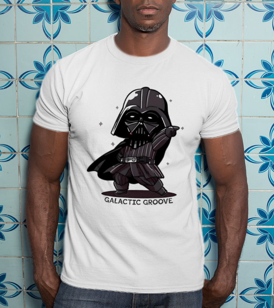 Star Wars Darth Vader Galactic Groove Chibi T-Shirt
