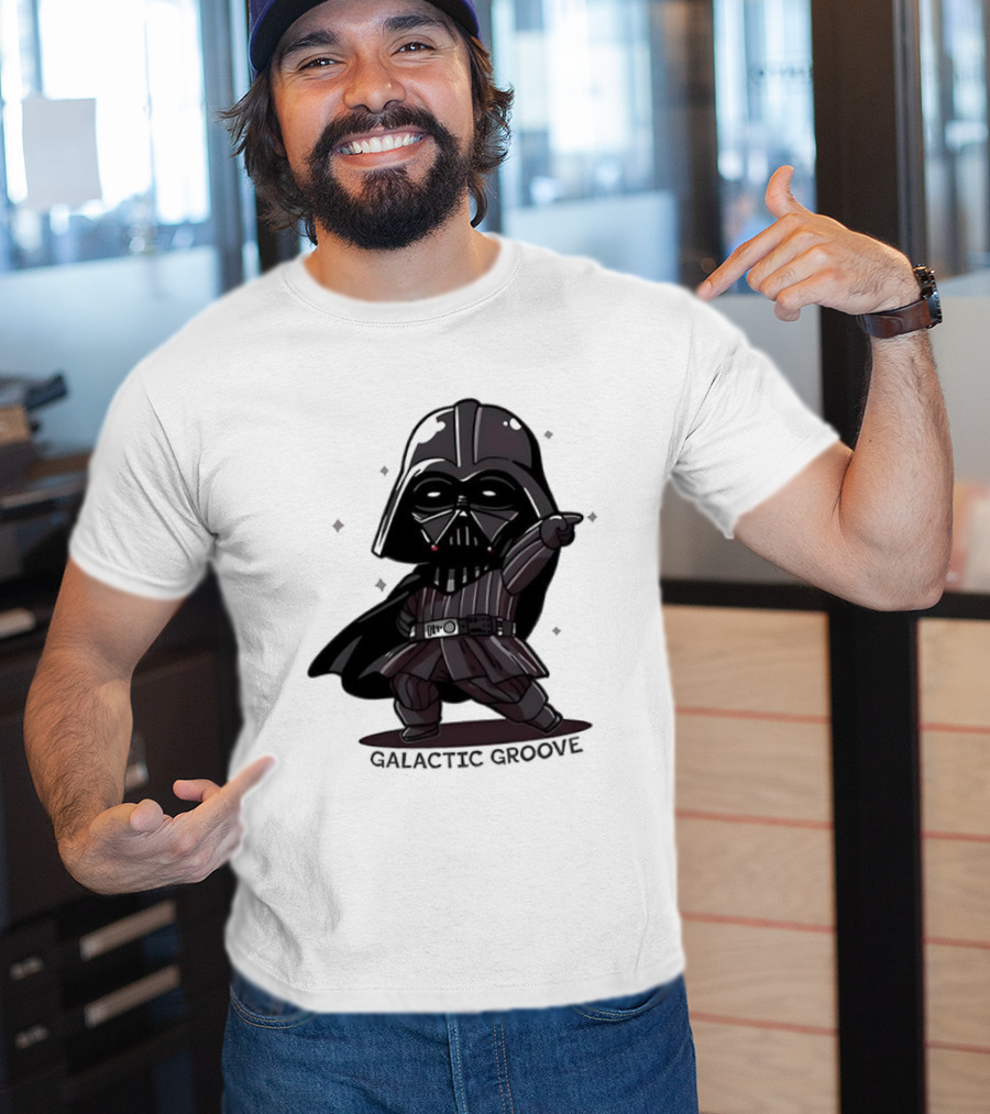 Star Wars Darth Vader Galactic Groove Chibi T-Shirt