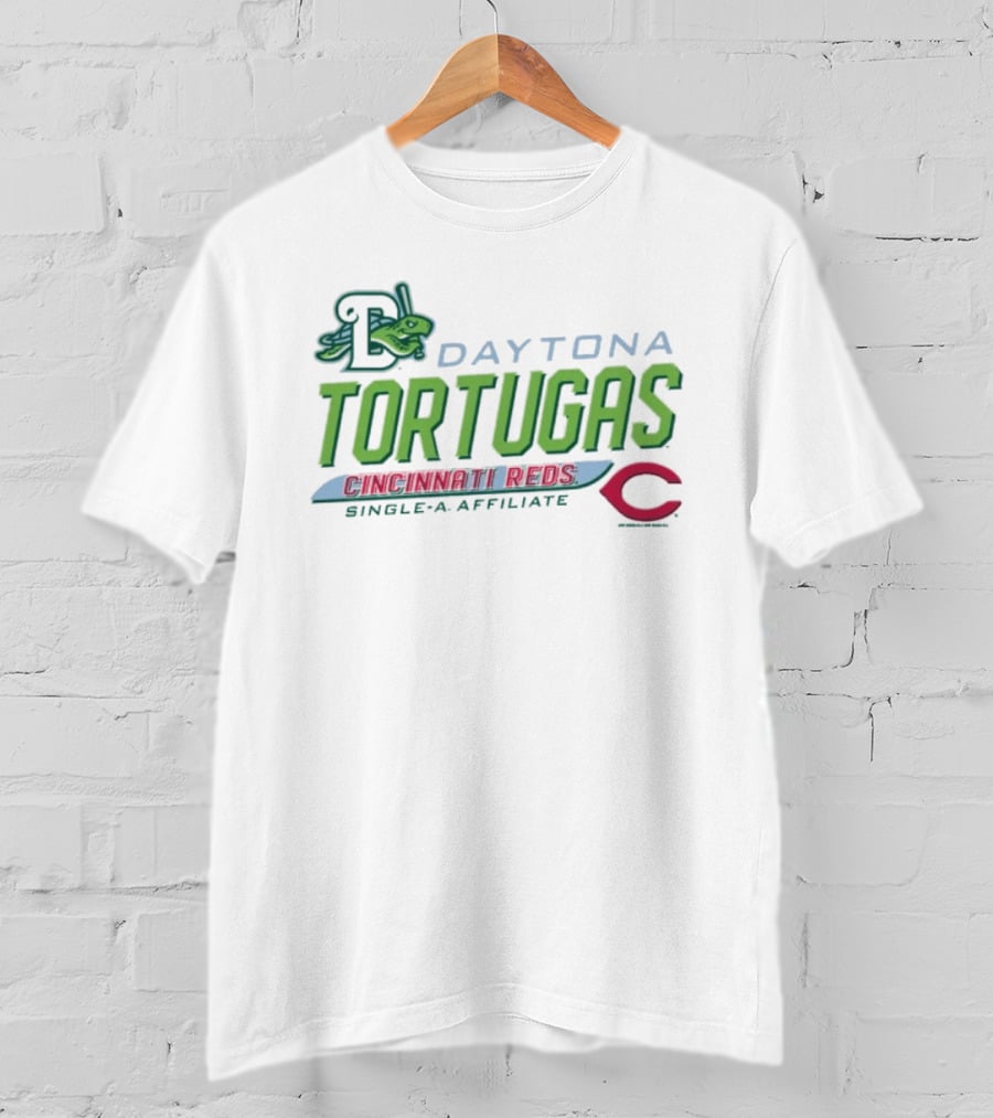 Daytona Tortugas Cincinnati Reds Single A Affiliate T-Shirt