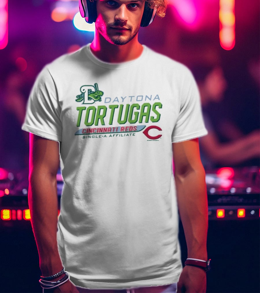 Daytona Tortugas Cincinnati Reds Single A Affiliate T-Shirt