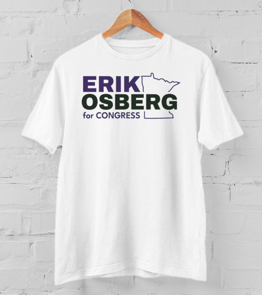 Erik Osberg For Congress 2026 Minnesota Campaign T-Shirt