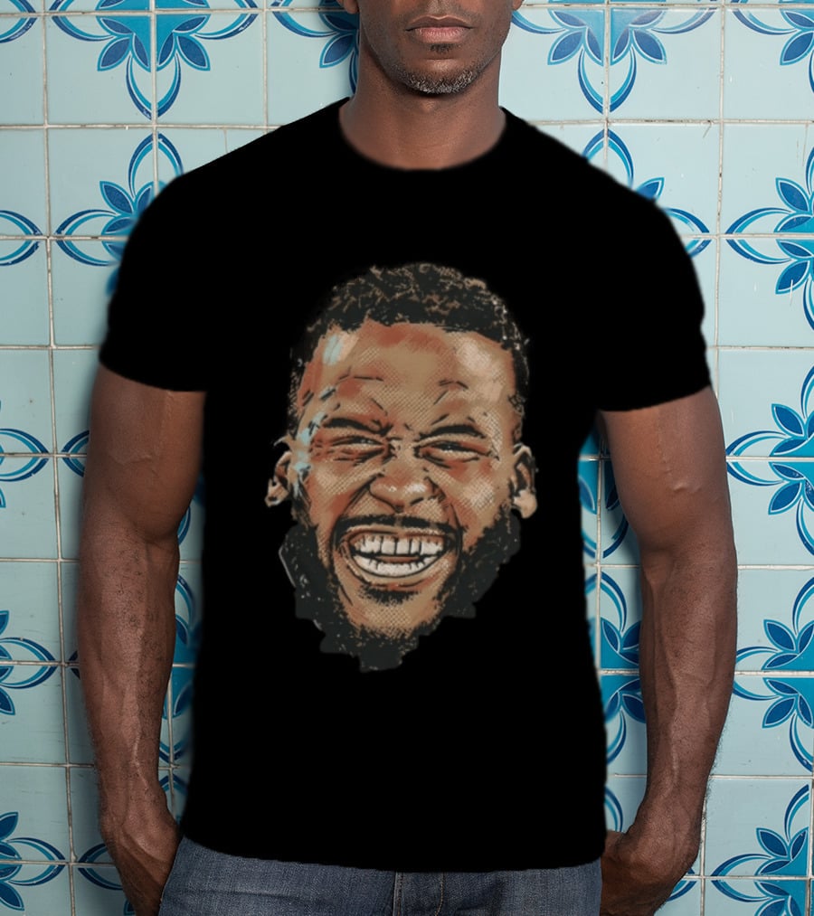 Aaron Donald 99 Halftone Stylized Caricature T-Shirt