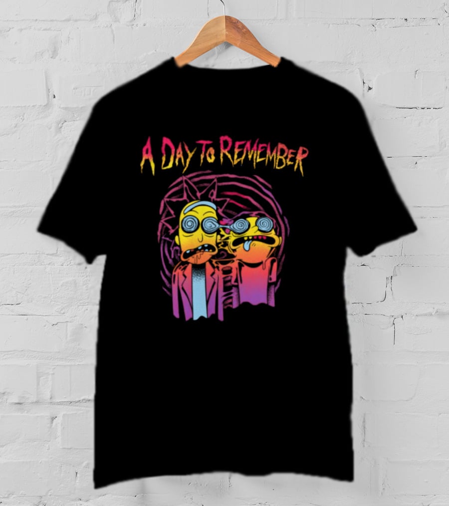 A Day To Remember Hypnotize Cartoon Characters Psychedelic T-Shirt