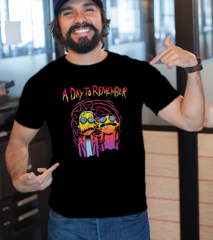 A Day To Remember Hypnotize Cartoon Characters Psychedelic T-Shirt
