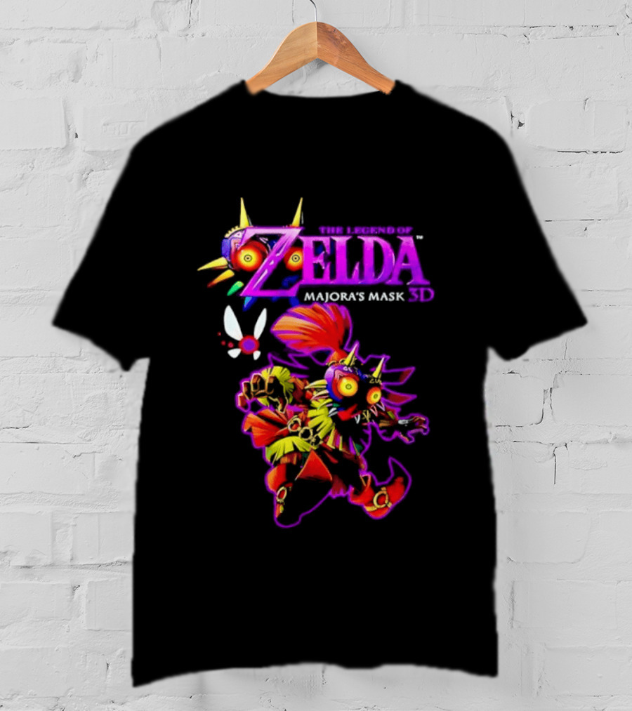 The Legend Of Zelda Majora's Mask 3D Skull Kid T-Shirt