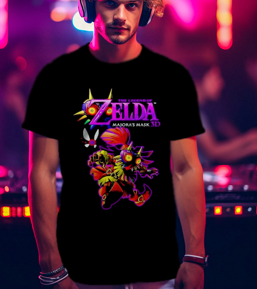 The Legend Of Zelda Majora's Mask 3D Skull Kid T-Shirt