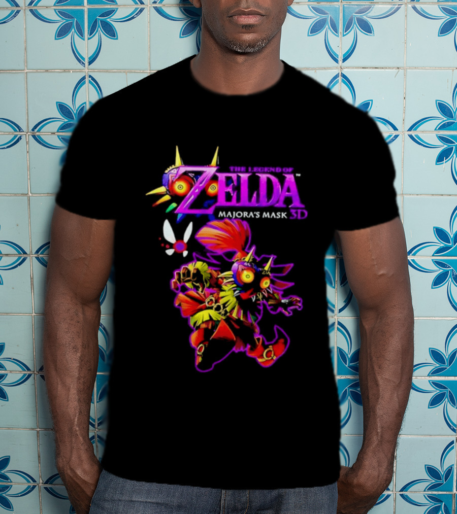 The Legend Of Zelda Majora's Mask 3D Skull Kid T-Shirt