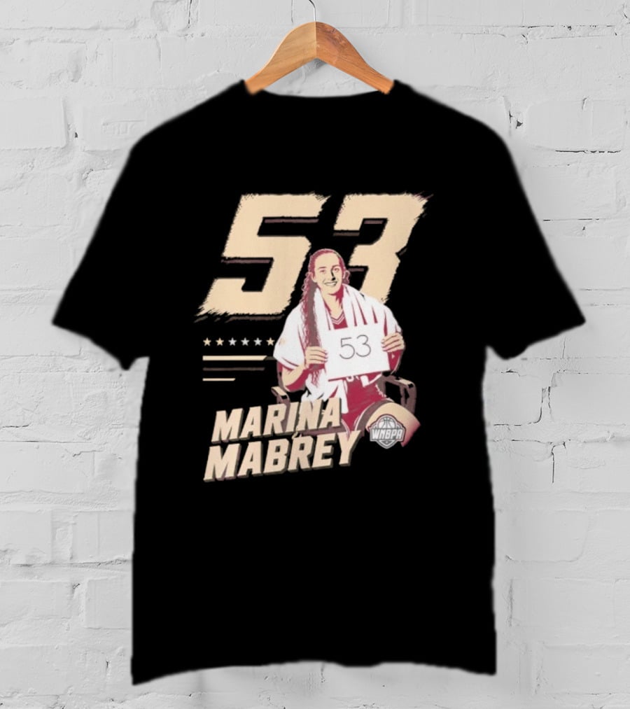 Marina Mabrey 53 Notre Dame Fighting Irish Basketball T-Shirt