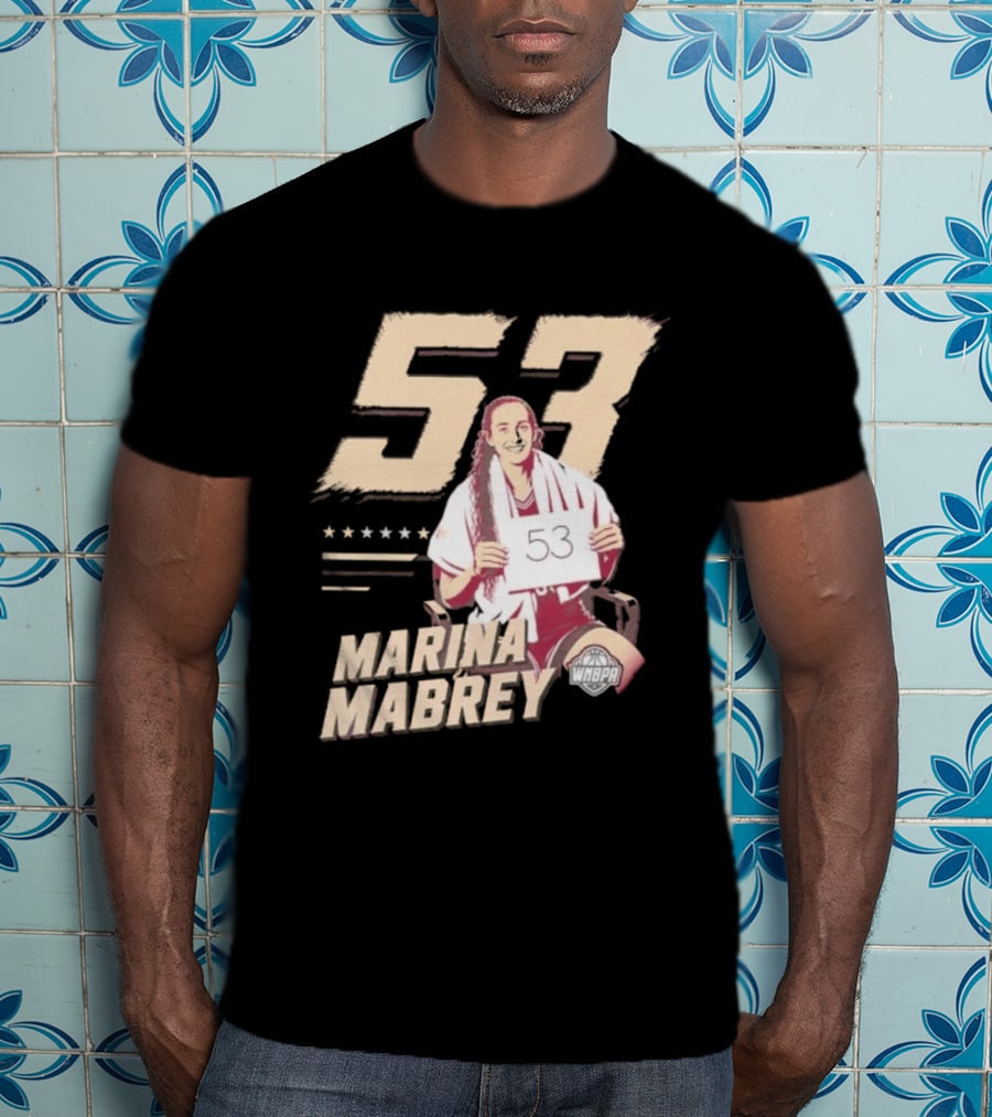 Marina Mabrey 53 Notre Dame Fighting Irish Basketball T-Shirt