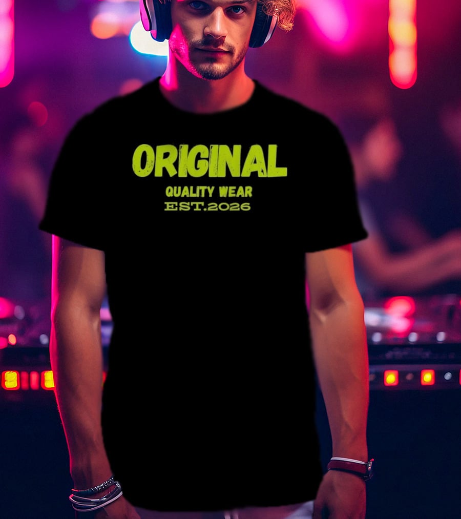 Original Quality Wear Established 2026 T-Shirt