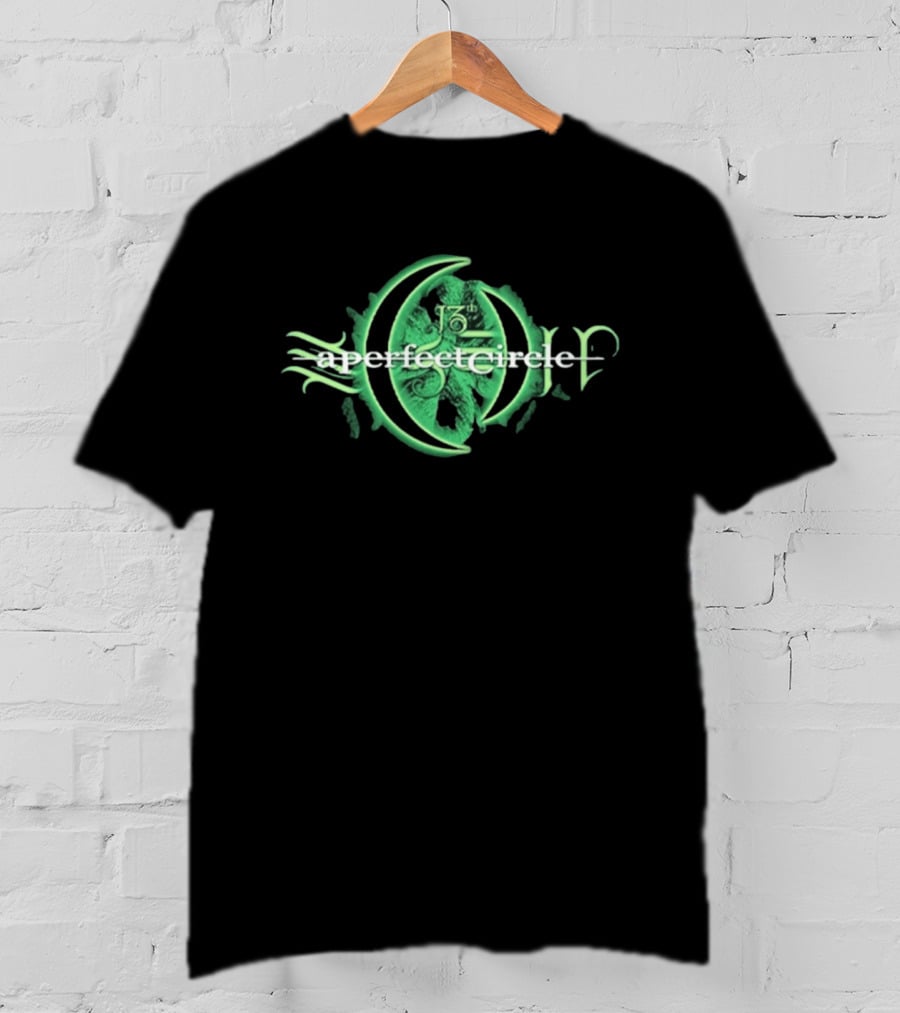 A Perfect Circle 13th Step Orestes Green Swirl T-Shirt