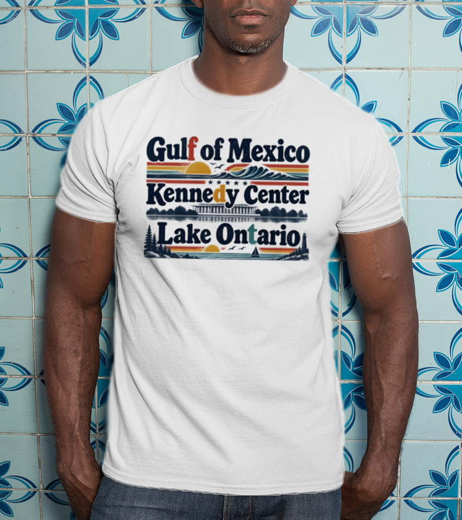 Gulf Of Mexico Lake Ontario Kennedy Center Resist Fdt T-Shirt