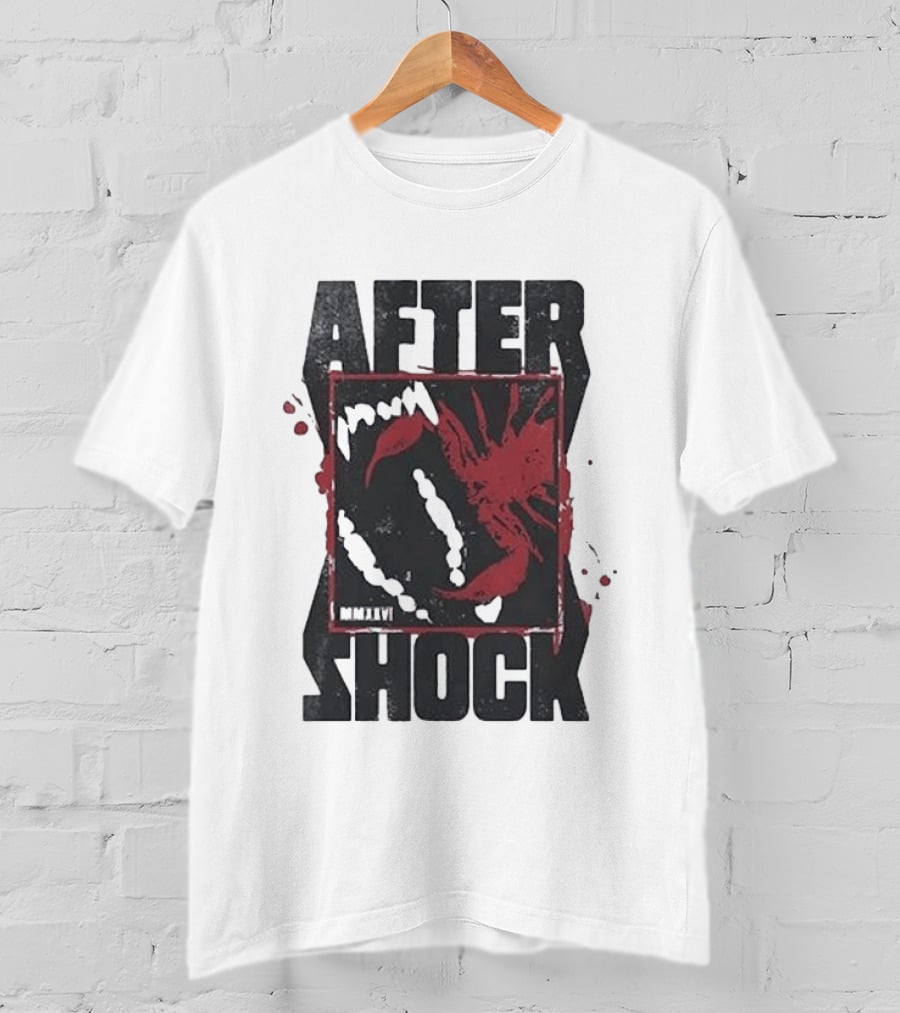 Aftershock Louder Than Life Stinging Lineup Red Splatter T-Shirt