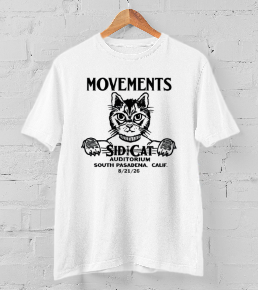 Movements Sid The Cat Show Double Win Carries On 1977 1979 T-Shirt
