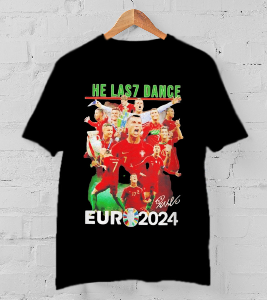 Cristiano Ronaldo He Las7 Dance Euro 2024 T-Shirt