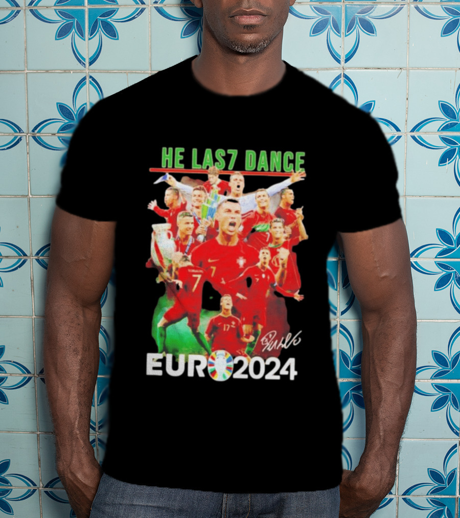 Cristiano Ronaldo He Las7 Dance Euro 2024 T-Shirt