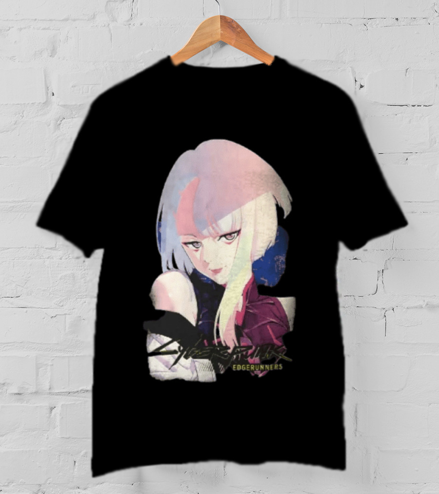 Cyberpunk Edgerunners Lucyna Kushinada Colorful Anime T-Shirt