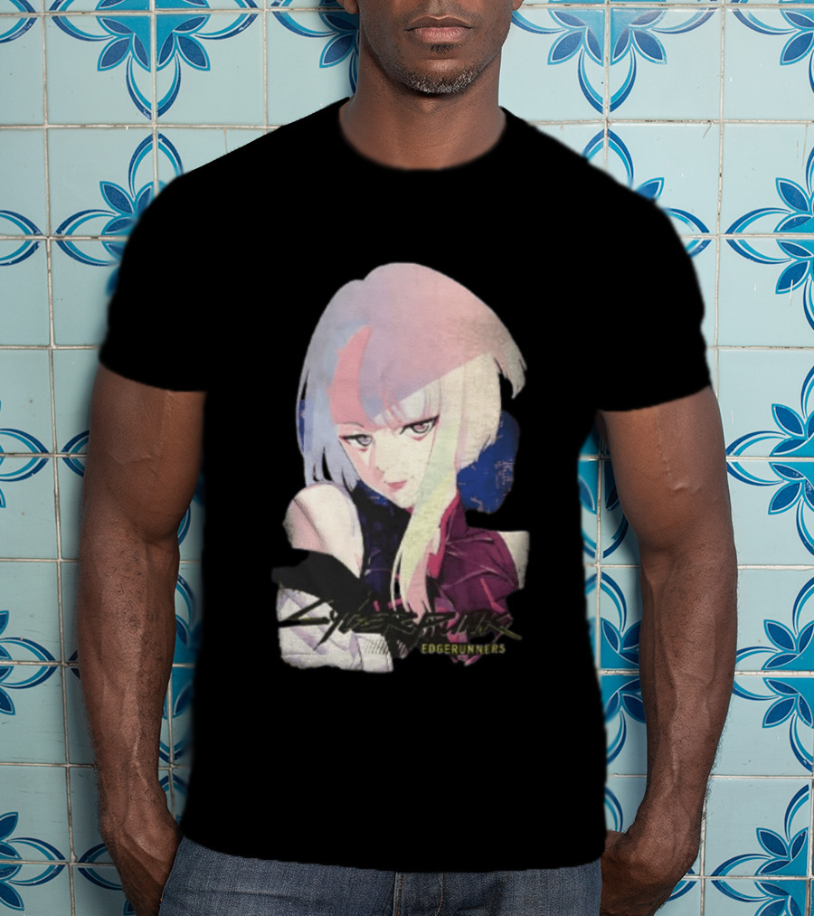 Cyberpunk Edgerunners Lucyna Kushinada Colorful Anime T-Shirt