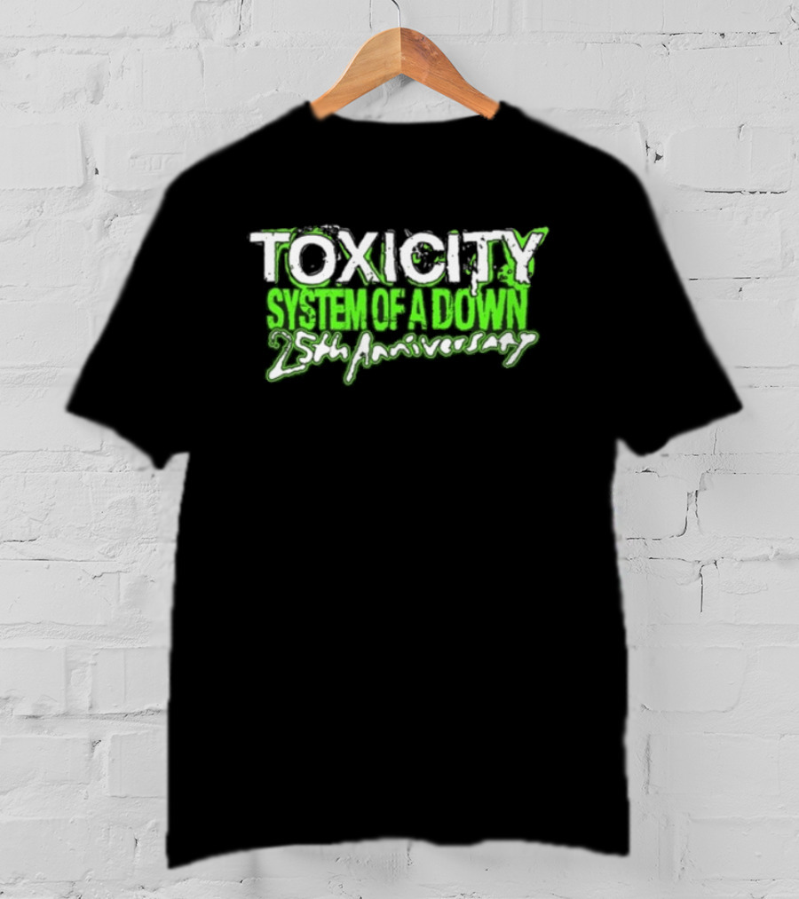 Toxicity System Of A Down 25th Anniversary T-Shirt
