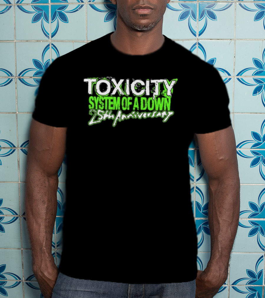 Toxicity System Of A Down 25th Anniversary T-Shirt