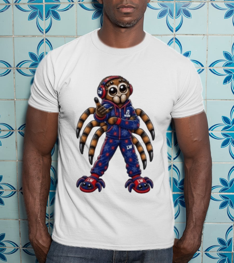 PJ Black Spidey PJ Webb LW Spider Character In Blue Red Outfit T-Shirt
