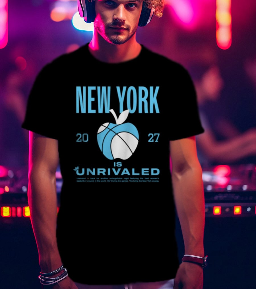 New York 2027 Unrivaled Season 3 Bus Tour T-Shirt