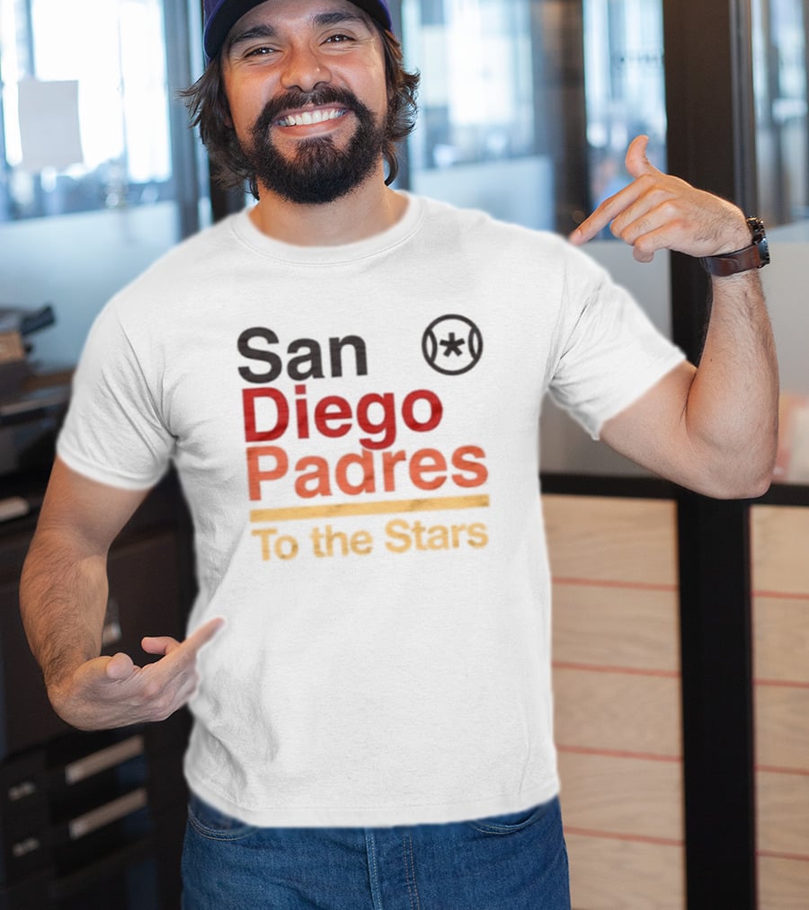 San Diego Padres To The Stars TTS X Homage Classic Ash T-Shirt