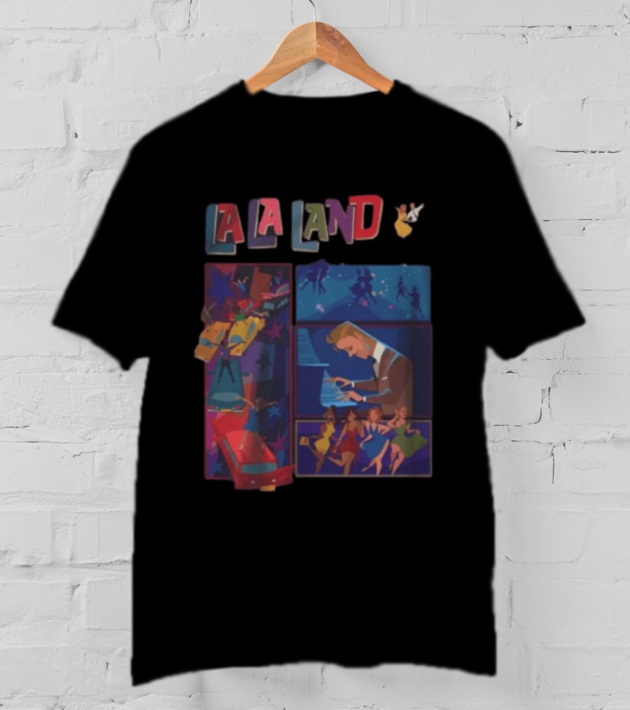 La La Land Vignettes Piano Dance Scenes Lionsgate Store T-Shirt