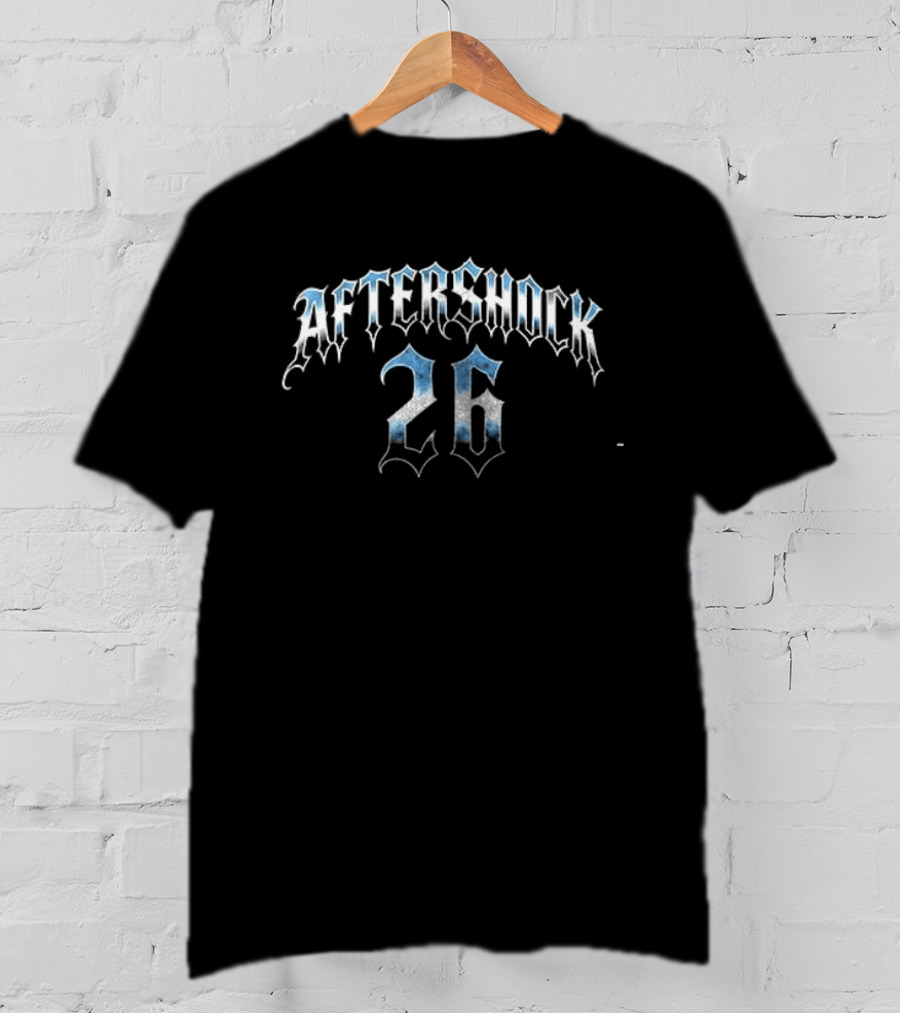 Aftershock 26 Watercolor Gothic T-Shirt