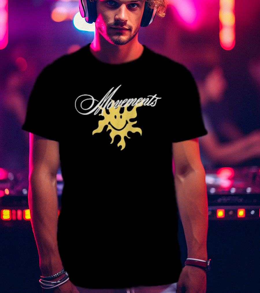 Movements Store Smiley Sun Fun Bright T-Shirt