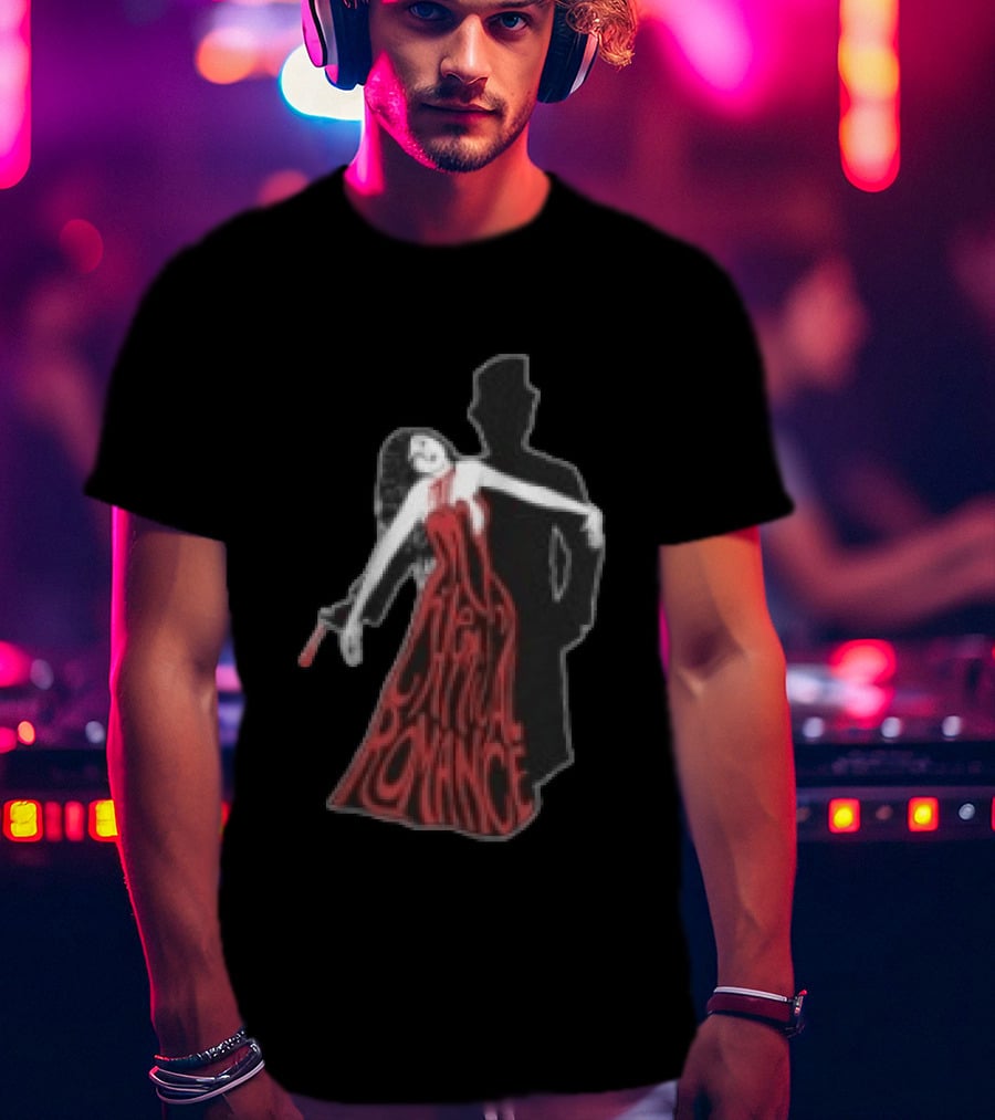 Nostalgia Gland Store Shhh My Chemical Romance Red Dress Shadow T-Shirt