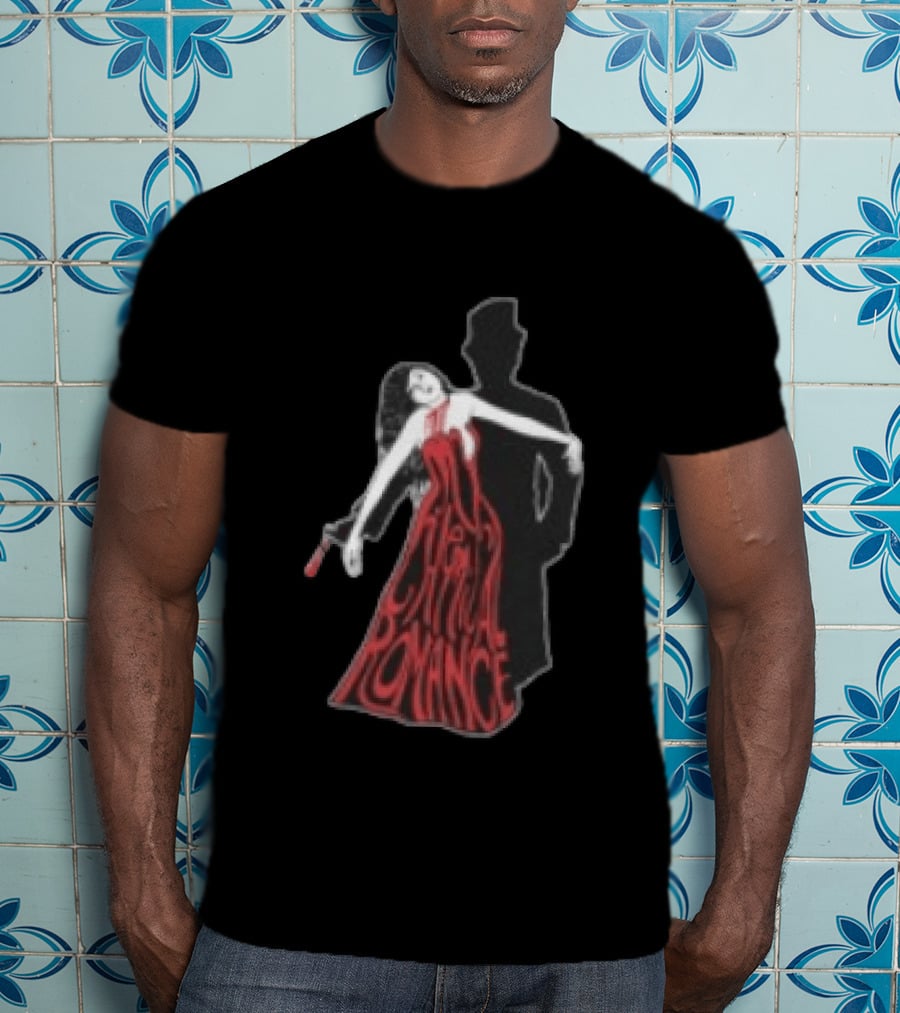Nostalgia Gland Store Shhh My Chemical Romance Red Dress Shadow T-Shirt