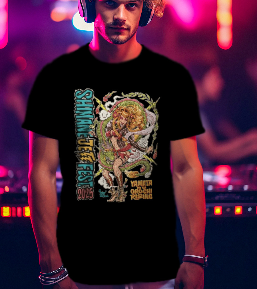 Shimane Jet Fest 2025 Yamata No Orochi Rising Rockin Jelly Bean T-Shirt