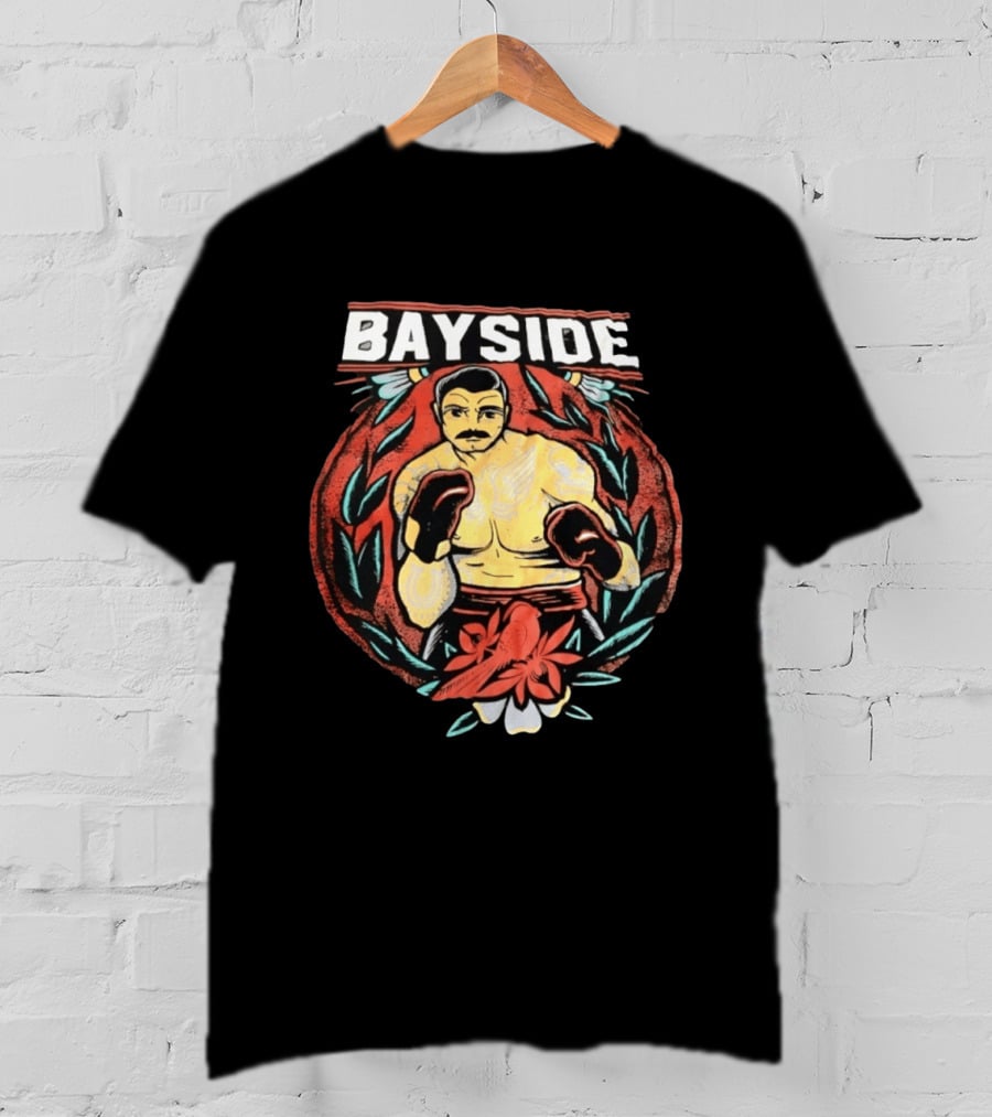 Bayside Boxer Tattoo Alternative Rock T-Shirt