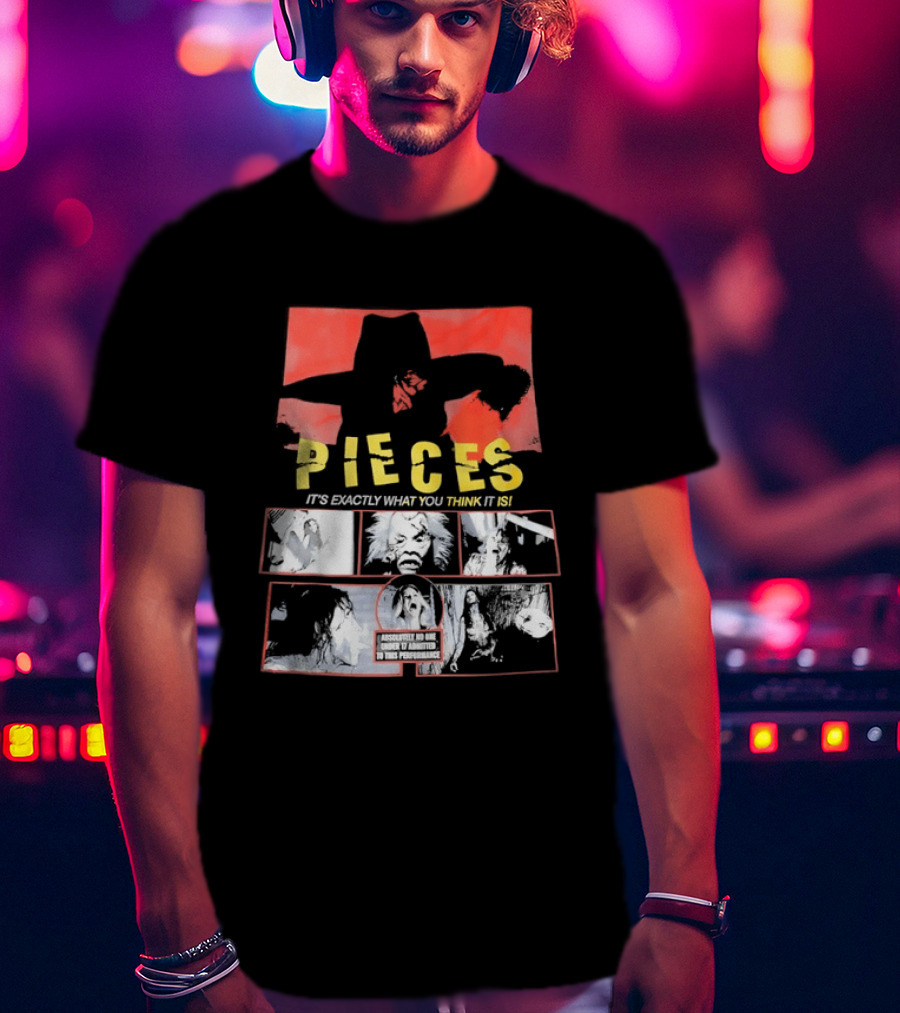 Pieces It's Exactly What You Think It Is Puzzle Collage T-Shirt