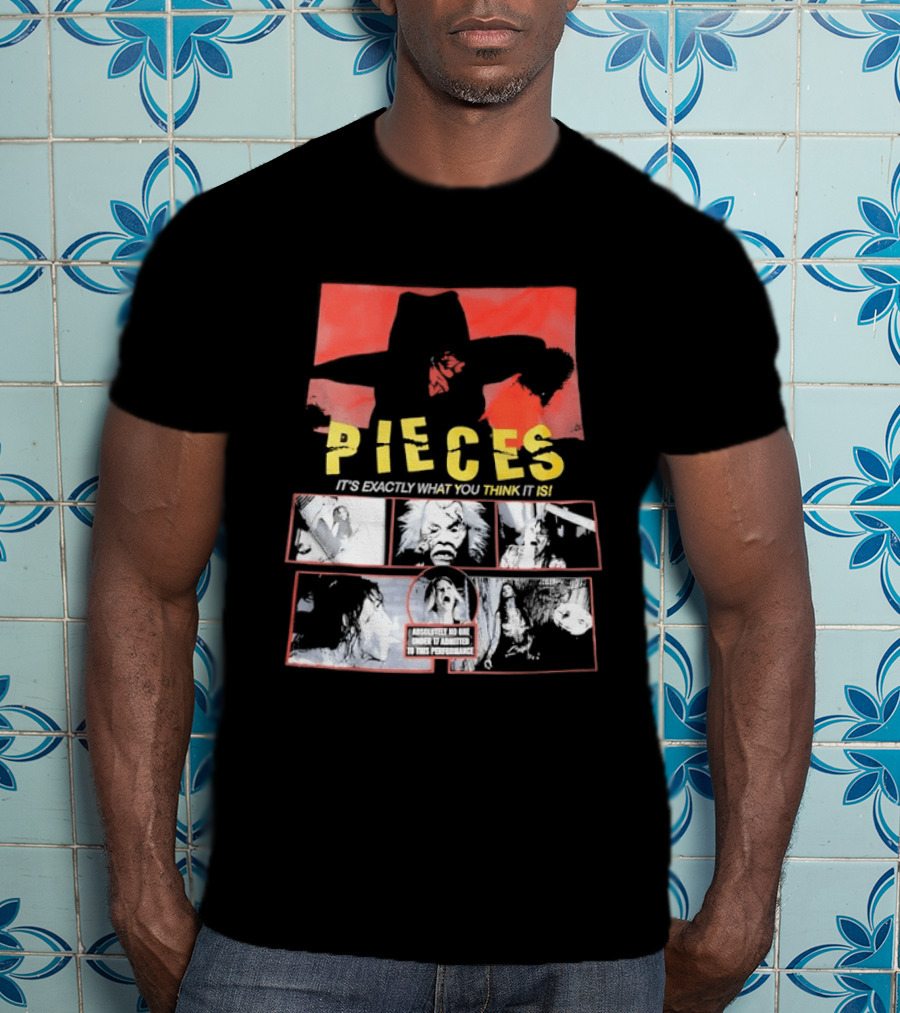 Pieces It's Exactly What You Think It Is Puzzle Collage T-Shirt