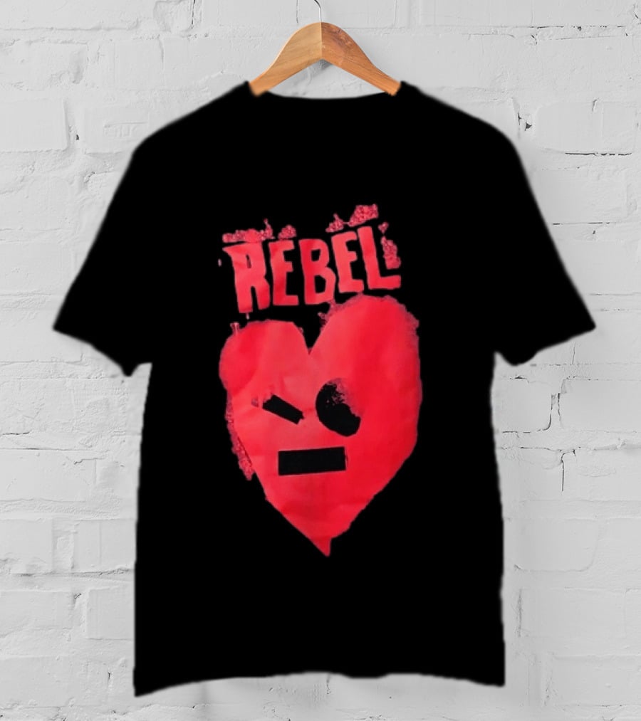 Rebel Heart Spray Paint Street T-Shirt