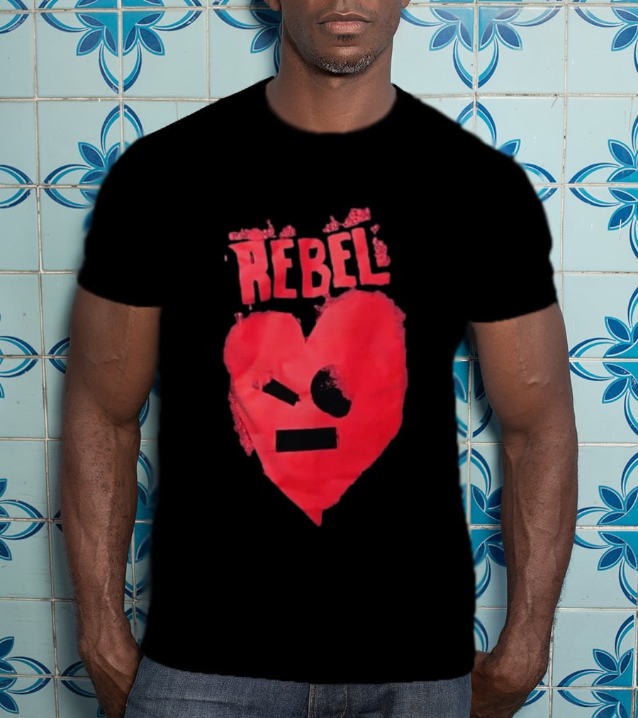 Rebel Heart Spray Paint Street T-Shirt