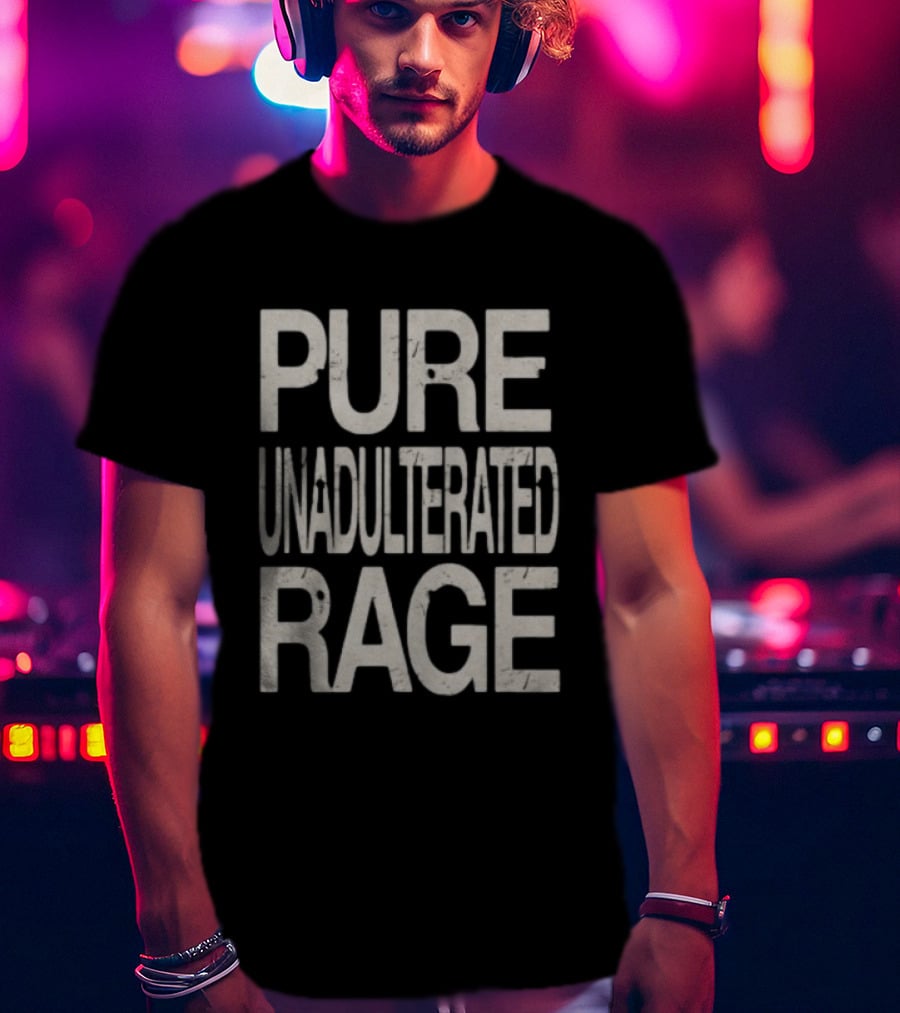 Pure Unadulterated Rage Roman Candle Store T-Shirt