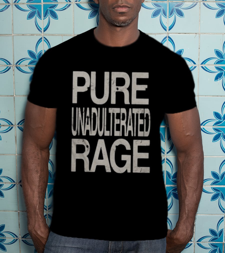 Pure Unadulterated Rage Roman Candle Store T-Shirt