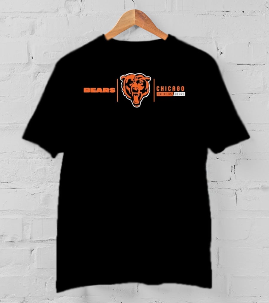 Bears Chicago United As Football T-Shirt