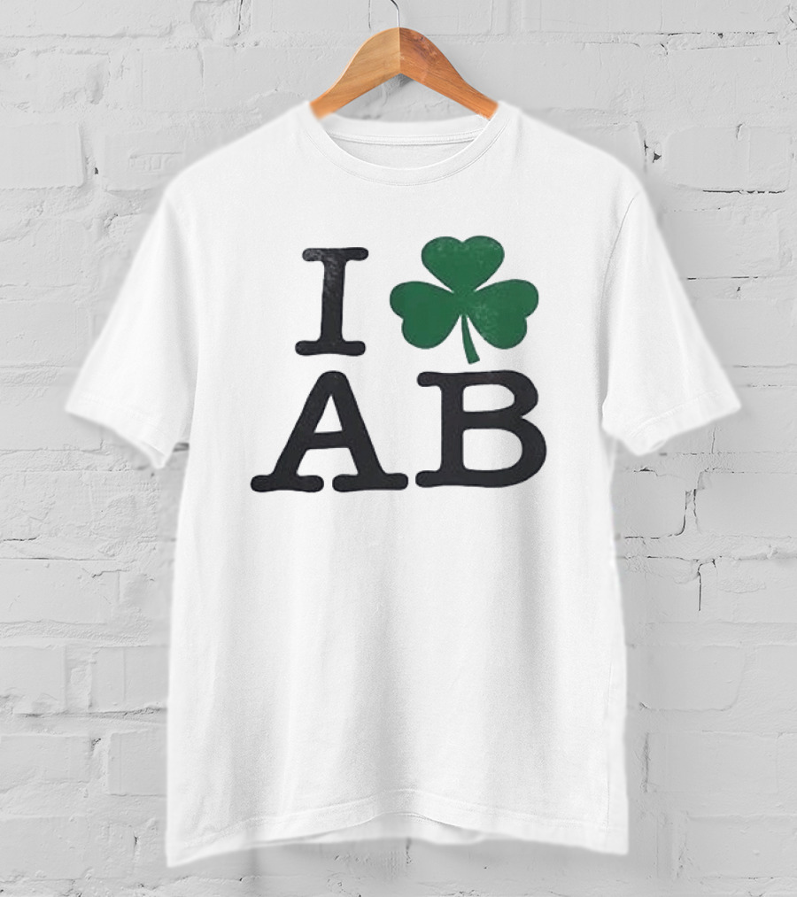 Andy Bell I Love AB Shamrock Dublin Vicar Street T-Shirt