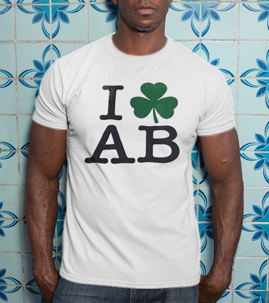 Andy Bell I Love AB Shamrock Dublin Vicar Street T-Shirt
