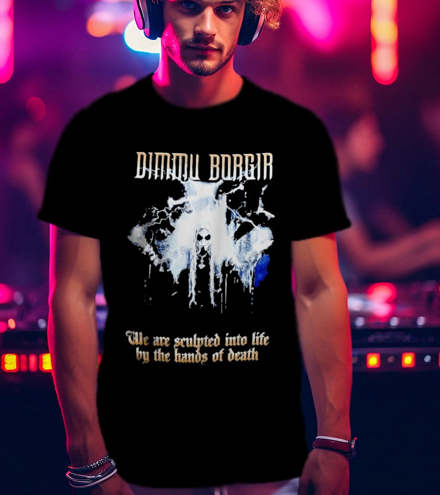 Dimmu Borgir We Are Sculpted Into Life By The Hands Of Death Mystic Symbolism T-Shirt