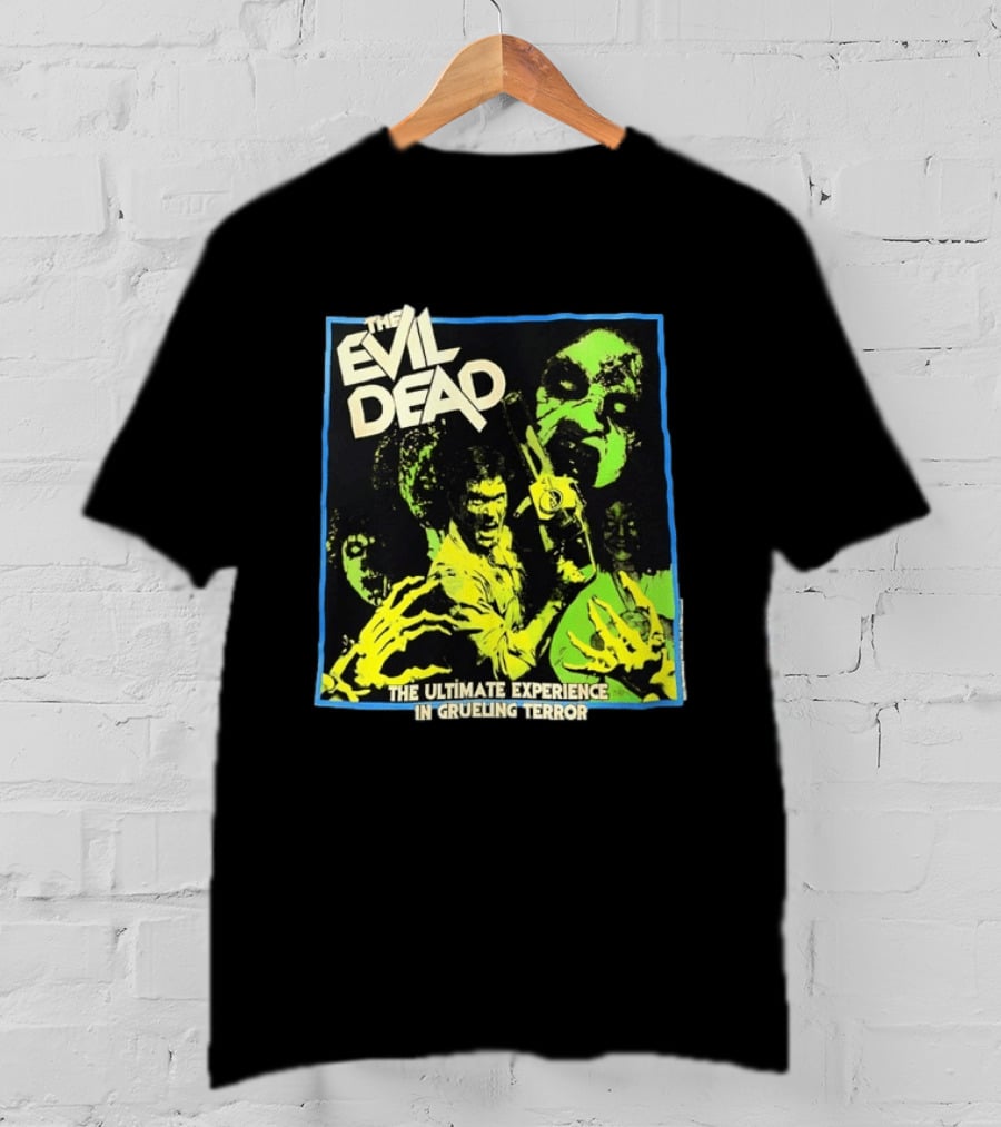 The Evil Dead The Ultimate Experience In Grueling Terror Horror Movie T-Shirt