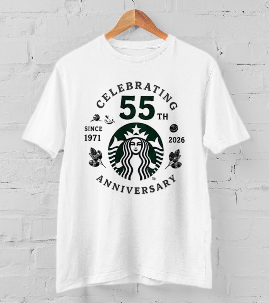 Celebrating 55th Anniversary Since 1971 To 2026 T-Shirt