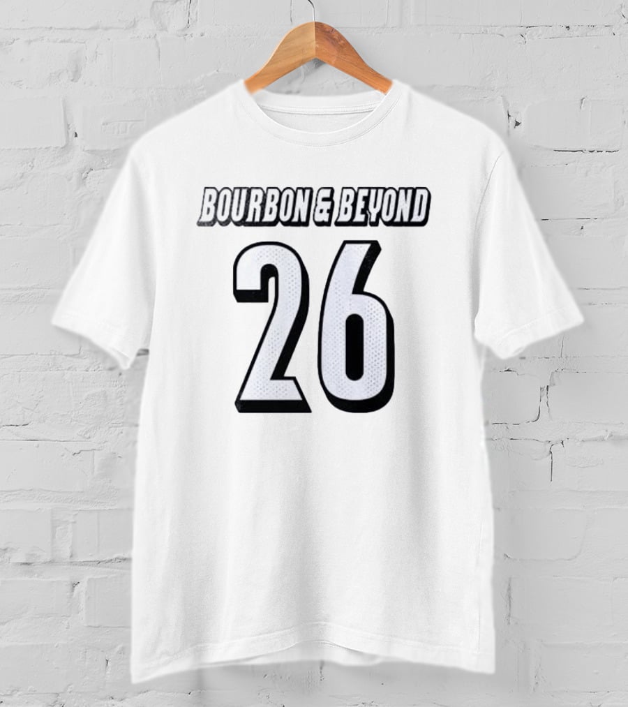 Bourbon And Beyond 26 Louisville Cardinals Name And Number T-Shirt