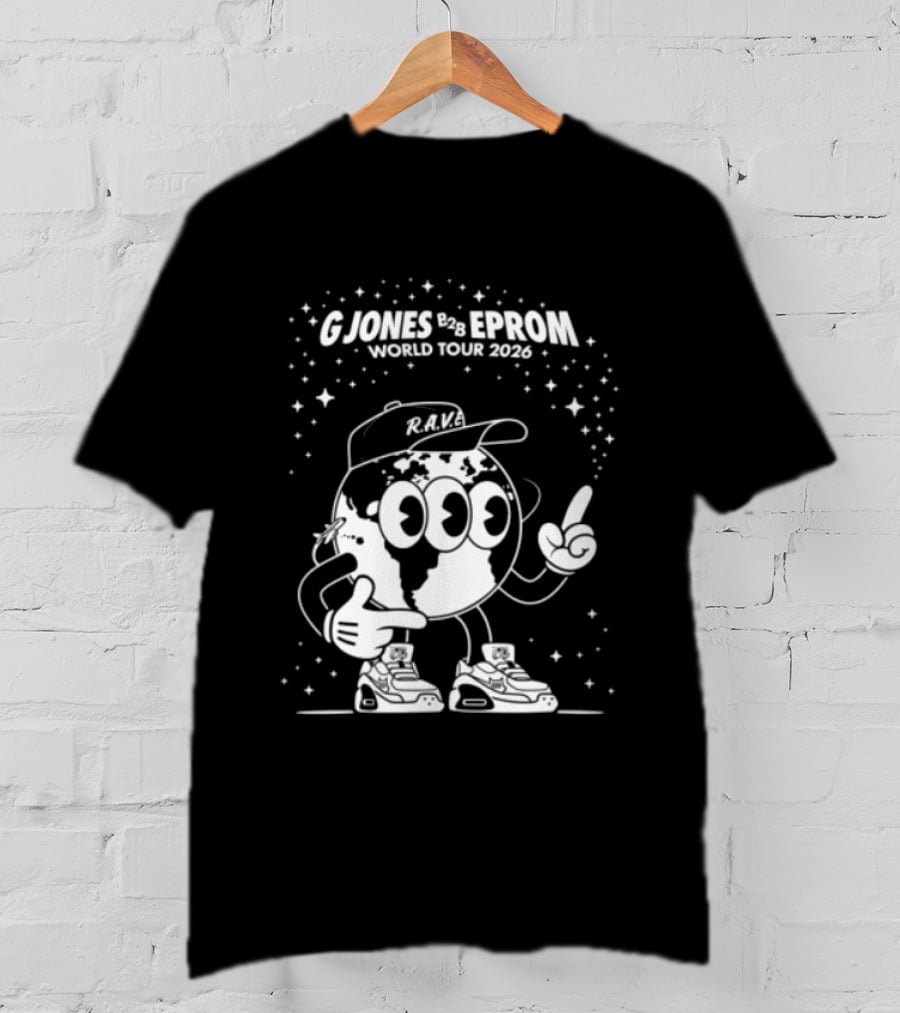 G Jones Eprom World Tour 2023 RAM Earth T-Shirt