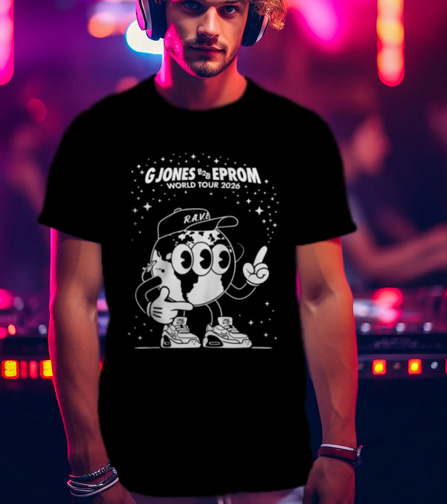G Jones Eprom World Tour 2023 RAM Earth T-Shirt